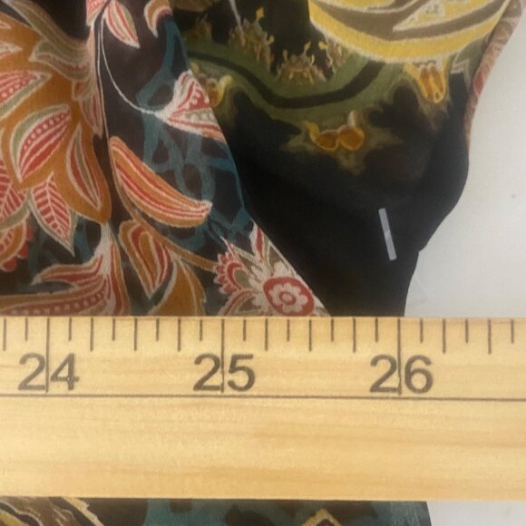 Cocomo Tunic Blouse Womens 3X Floral Paisley Flowy Casual Plus Size Pullover - Picture 5 of 8
